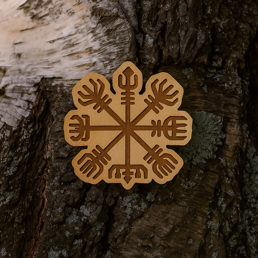 Vegvisir 26x24mm pin