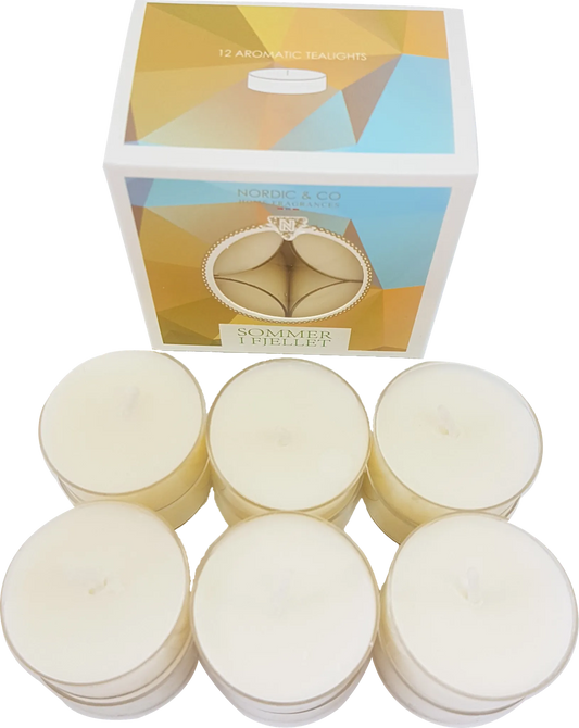 Tealights 12pk Nordic & Co ASSORTED