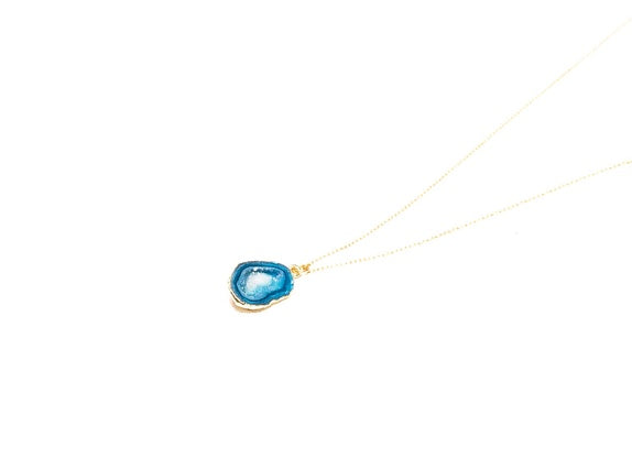 Collar de piedra de ágata