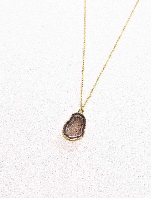 Collar de piedra de ágata