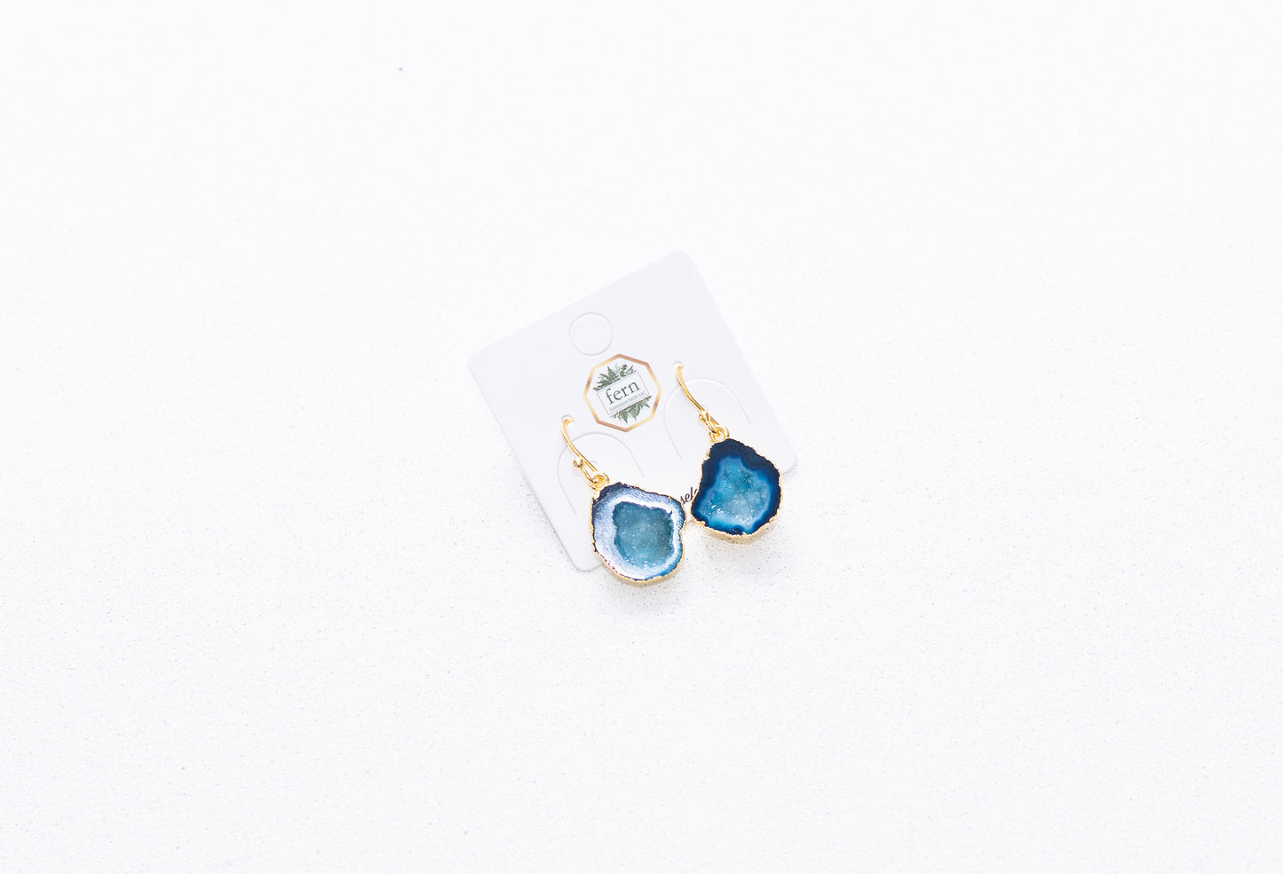 Pendientes de piedras de ágata