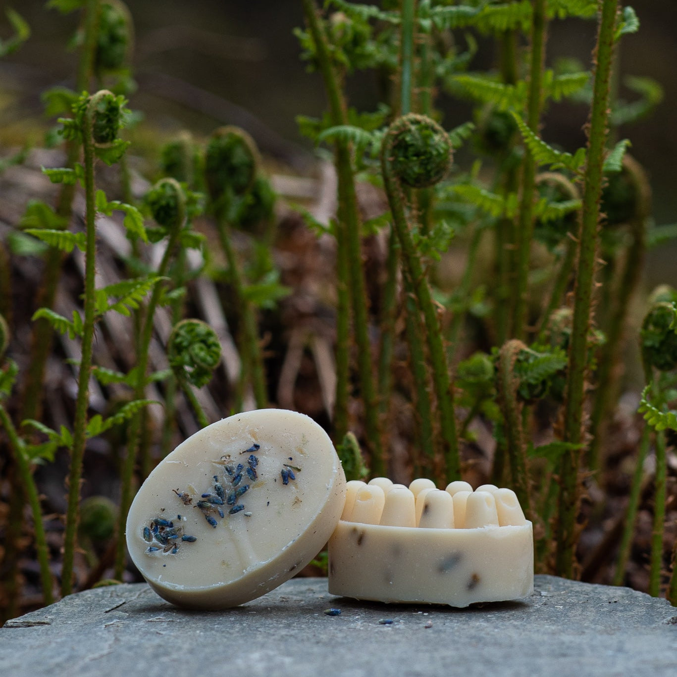 Jabón de masaje 100% natural de lavanda