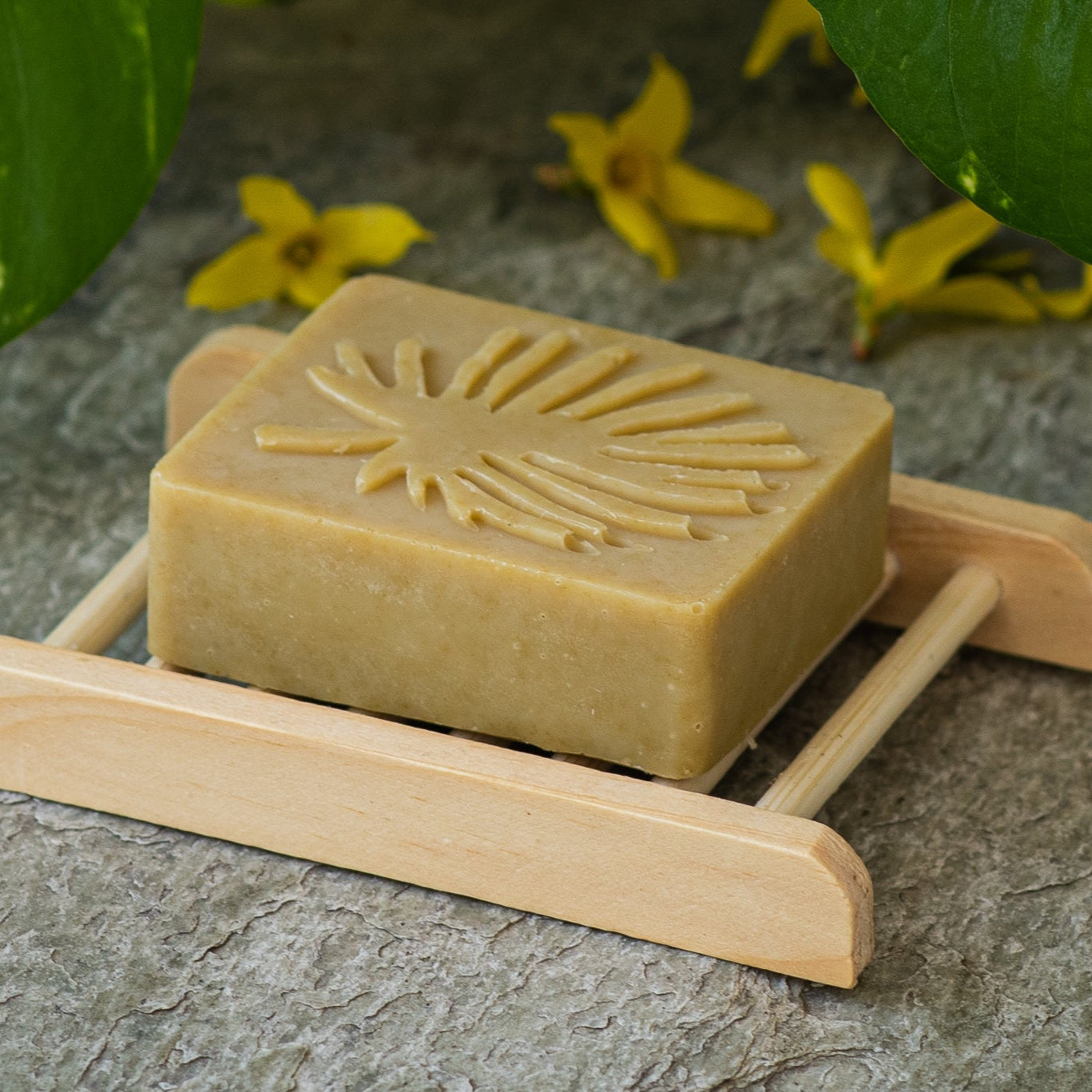 Eukalyptus, Lemongrass & Spirulina 100% natürliche Seife