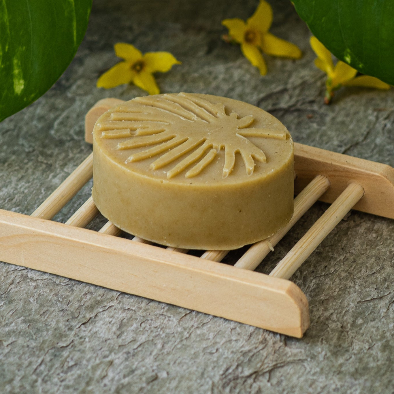 Eukalyptus, Lemongrass & Spirulina 100% natürliche Seife