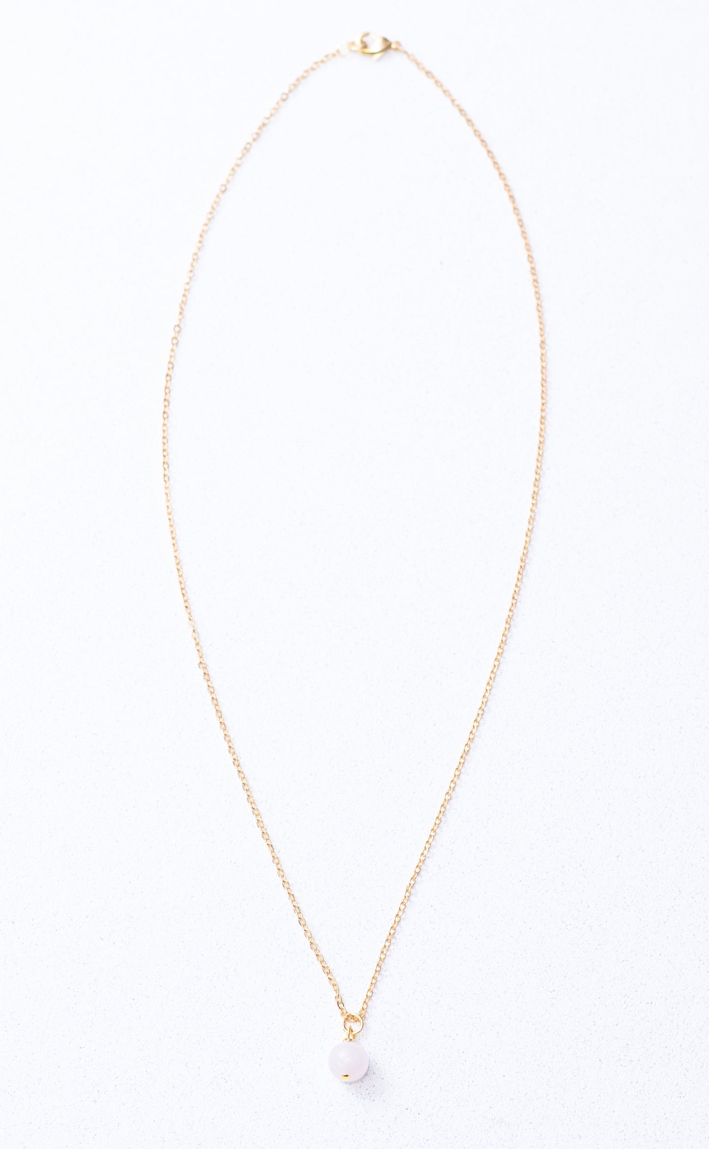 Rozenkwarts kralenketting
