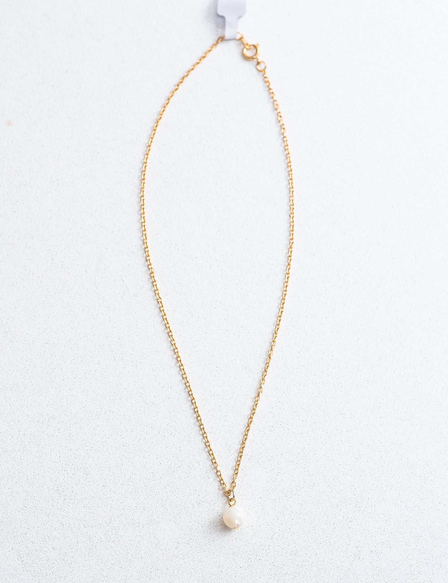 Ketting van parelmoer stenen kralen