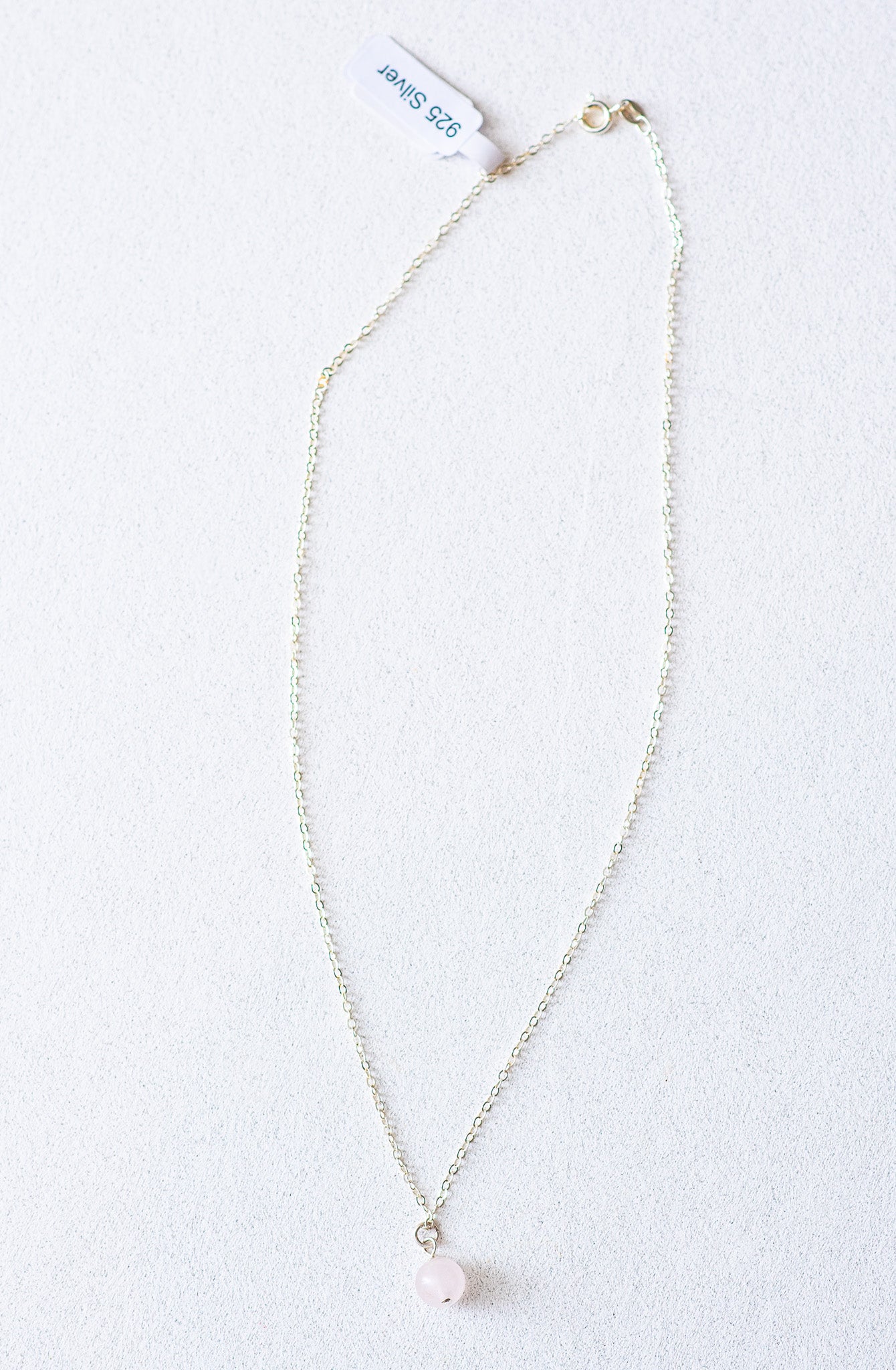 Rozenkwarts kralenketting