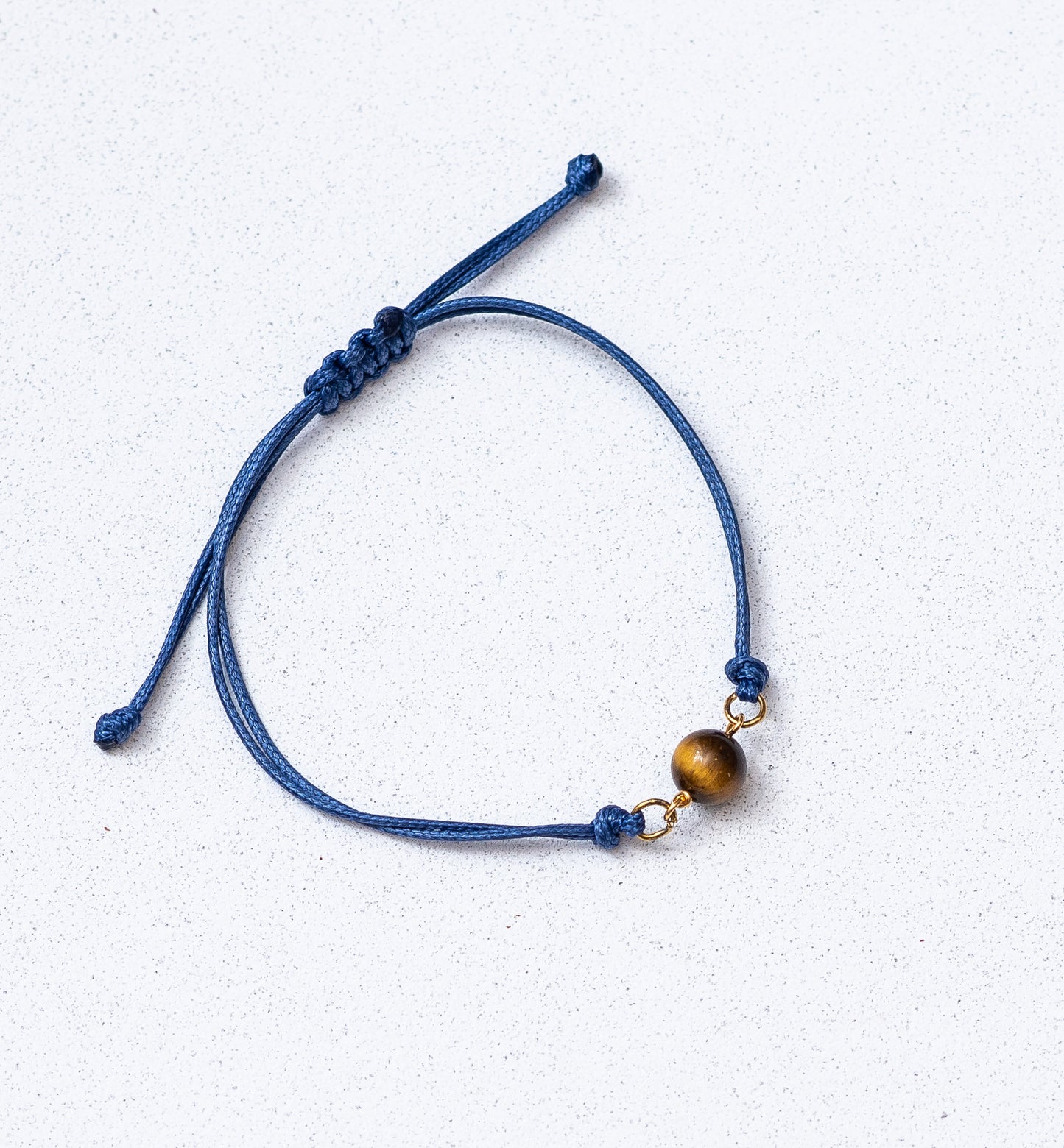 Armband met tijgeroogsteenkralen