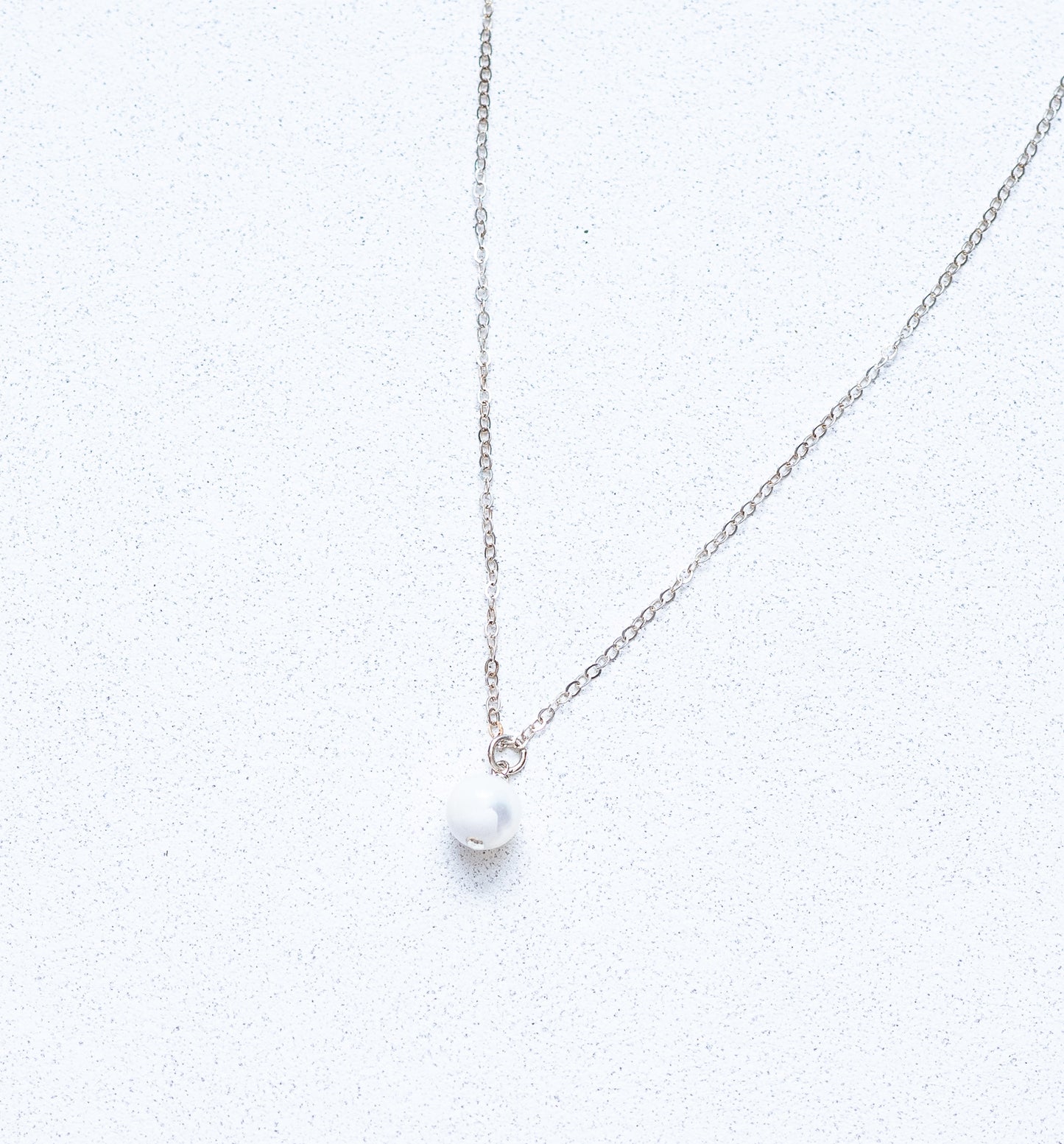 Ketting van parelmoer stenen kralen
