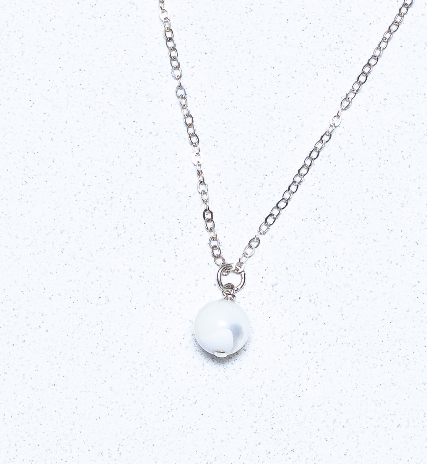 Ketting van parelmoer stenen kralen