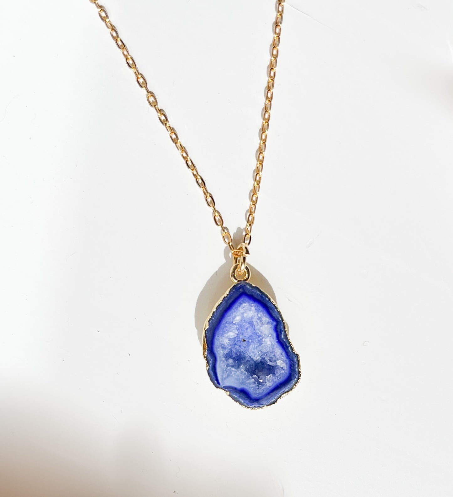 Collar de piedra de ágata