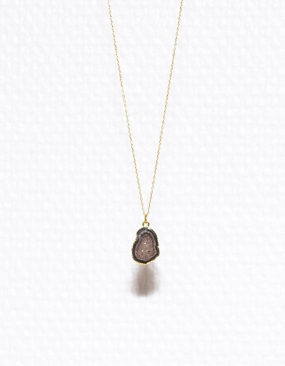 Collar de piedra de ágata